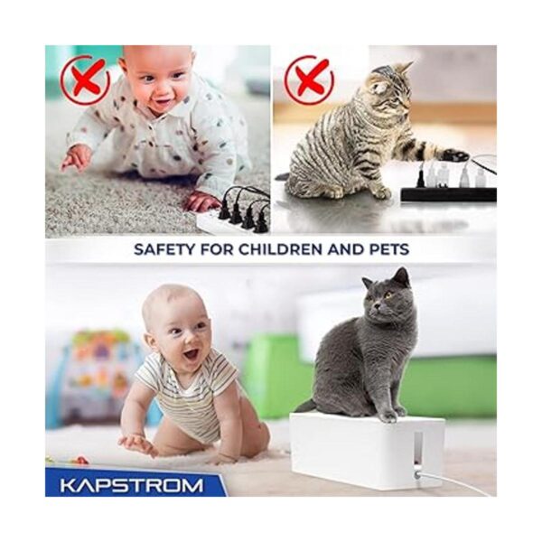 KapStrom Kit organizador de caja de gestión de cables 3_4