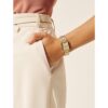 Anne Klein Reloj de pulsera de malla para mujer_4