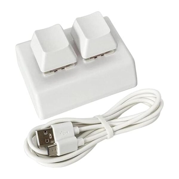 Mini teclado USB de 2 teclas teclado mecánico para juegos_1