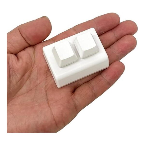 Mini teclado USB de 2 teclas teclado mecánico para juegos_6