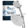 HammerHead Showers Combo de cabezal de ducha doble de_1