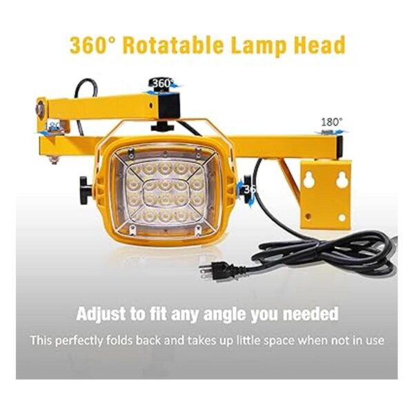 G GJIA Luz LED de carga de 30 W con brazo plegable de 40_6