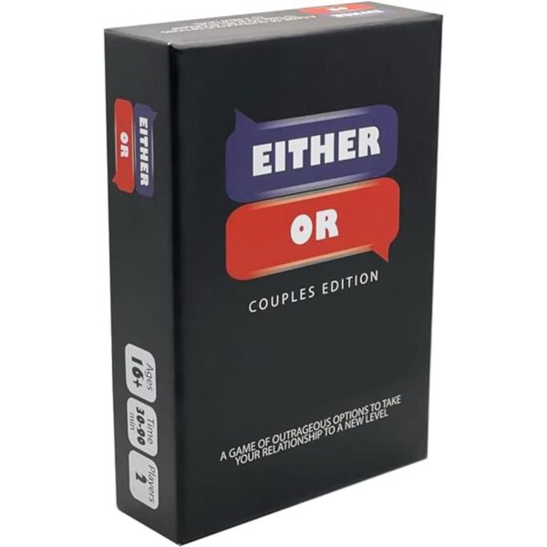 Either Or Juego de cartas para parejas de opciones_1