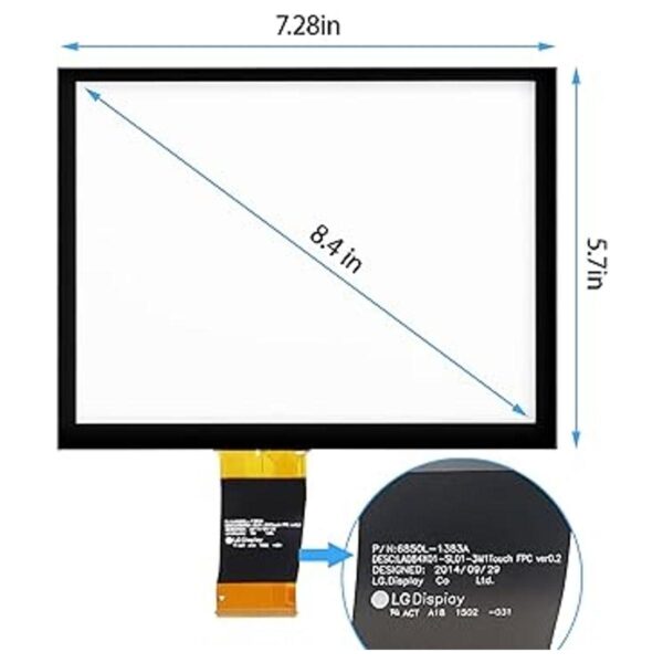 Pantalla táctil de repuesto de 8.4 pulgadas digitalizador_2