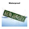 LINStore Letrero de New Jersey con nombre del estado de