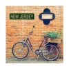 LINStore Letrero de New Jersey con nombre del estado de