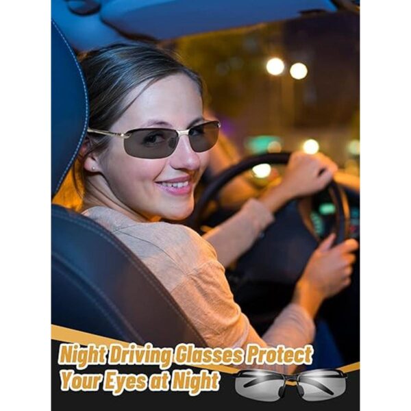 Gafas de conducción nocturna polarizadas para caminar