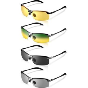 Gafas de conducción nocturna polarizadas para caminar