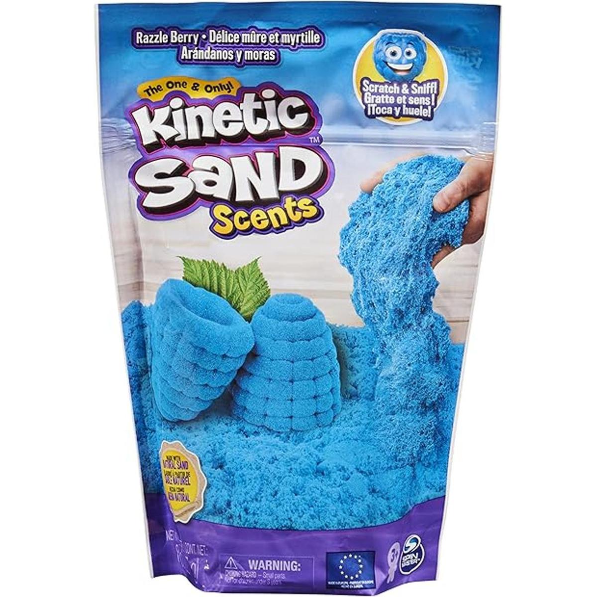 Kinetic Sand Scents 8 oz Blue Razzle Berry Scented para