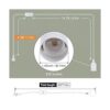 DiCUNO Cable de extensión de farol colgante E26E27_2