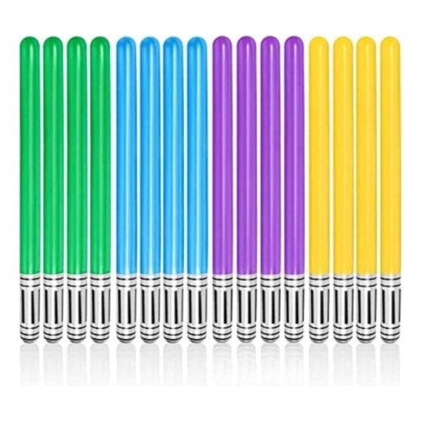 LIYDE 16 sables inflables de luz para espada juguetes_1