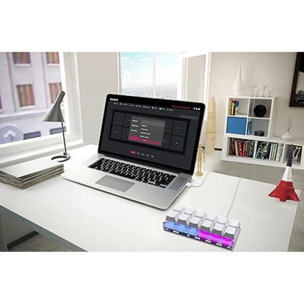 Newhui Teclado mecánico para juegos de 12 teclas teclado