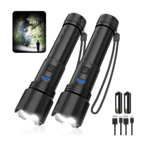 Linternas LED recargables linterna táctica LED súper