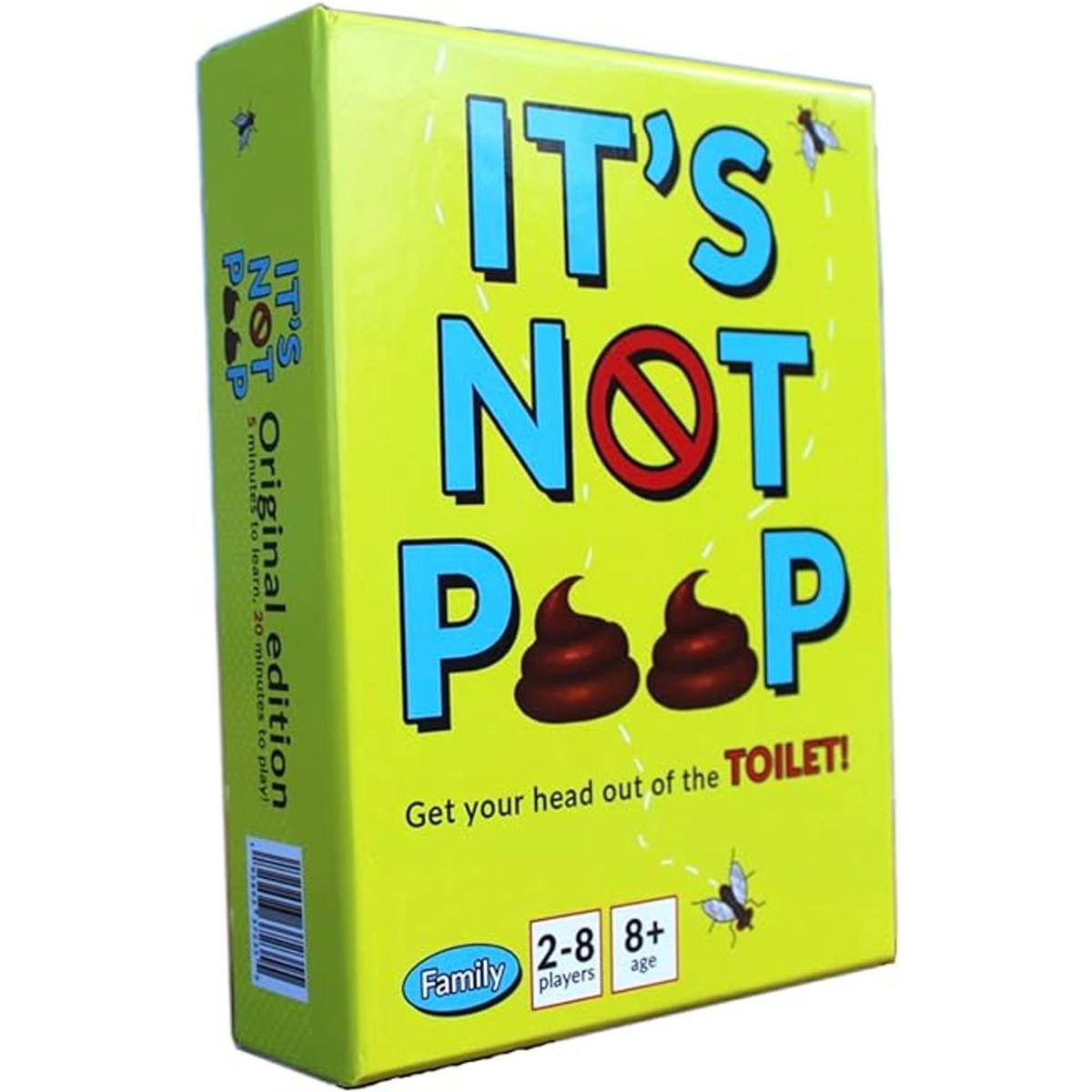 Its Not Poop Divertido juego de adivinanzas familiares