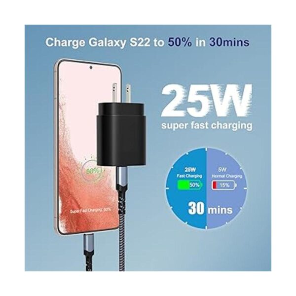 Excgood Cargador de pared USB C cargador súper rápido_2