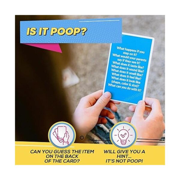 Its Not Poop Divertido juego de adivinanzas familiares_5
