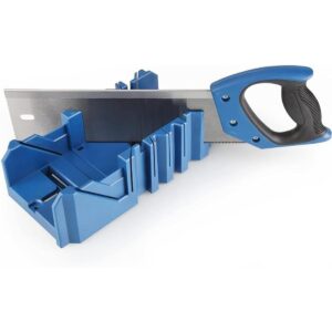 Olympia Tools Caja de inglete de almacenamiento de sierra