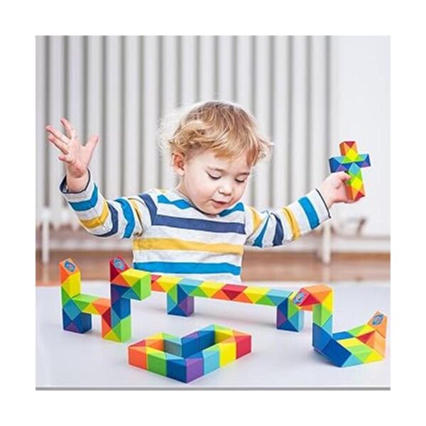 Ganowo Juego de 3 piezas de gran tamaño con forma de cubo_4