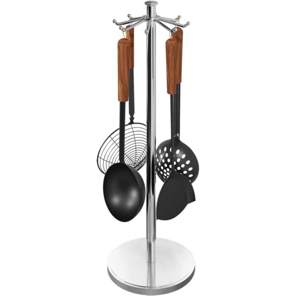 MAYZOLOP Soporte para utensilios de cocina de acero_1