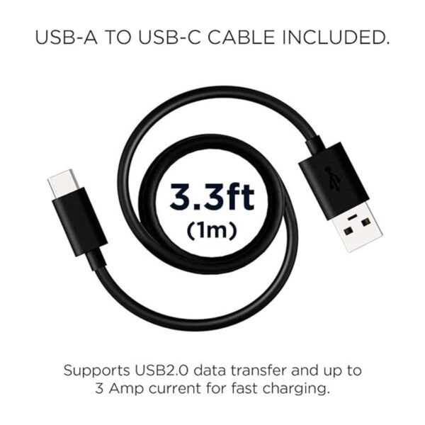 Motorola TurboPower 20 QC3.0 cargador con cable USBA a_2