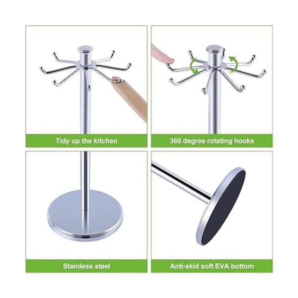 MAYZOLOP Soporte para utensilios de cocina de acero_5