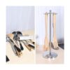 MAYZOLOP Soporte para utensilios de cocina de acero_3