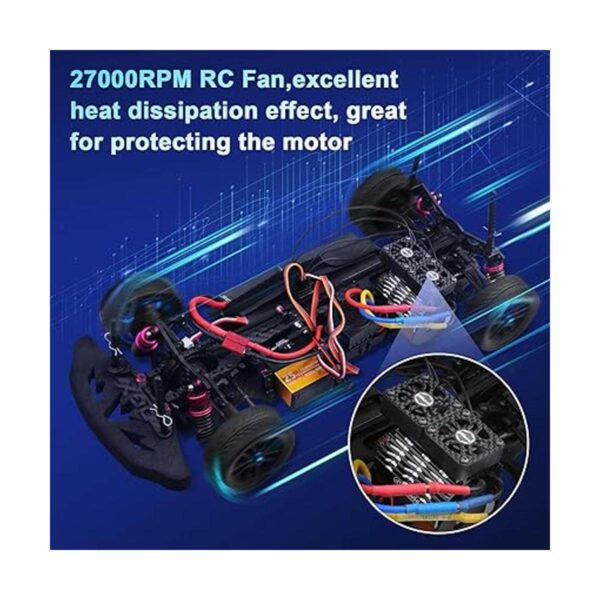 Los ventiladores de refrigeración de motor RC superan el