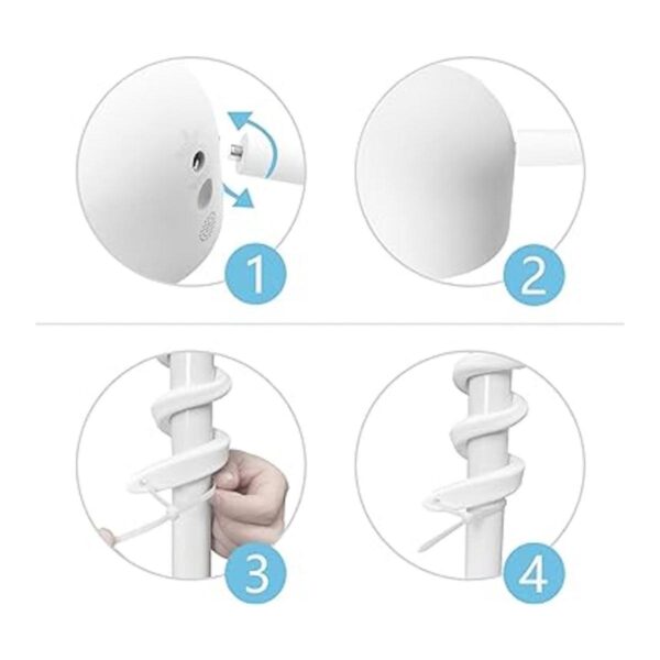 Koroao Soporte flexible para cámara Google Nest piloso