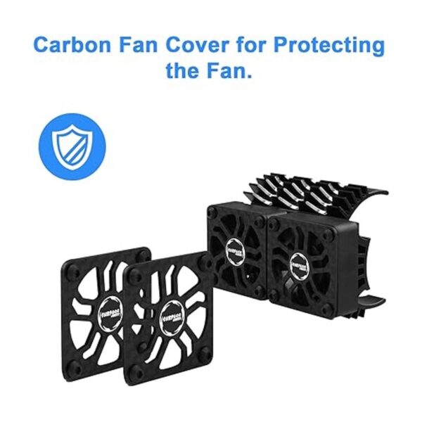 Los ventiladores de refrigeración de motor RC superan el