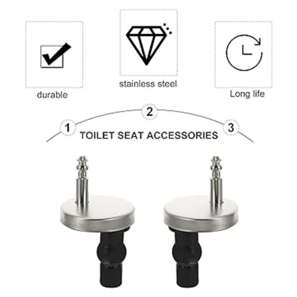 Tuercas de fijación para bisagras de asiento de inodoro 1_2