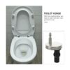 Tuercas de fijación para bisagras de asiento de inodoro 1_5