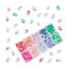 PH PandaHall 10 cuentas de lágrima de colores 200 cuentas