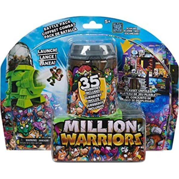 Million Warriors Paquete de batalla con 35 figuras_1