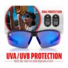 Franklin Sports Baseball Softball Sunglasses Mens