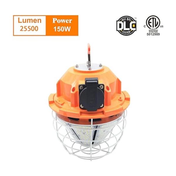 Lámpara de trabajo temporal LED de 150 W 25500 lm 5000
