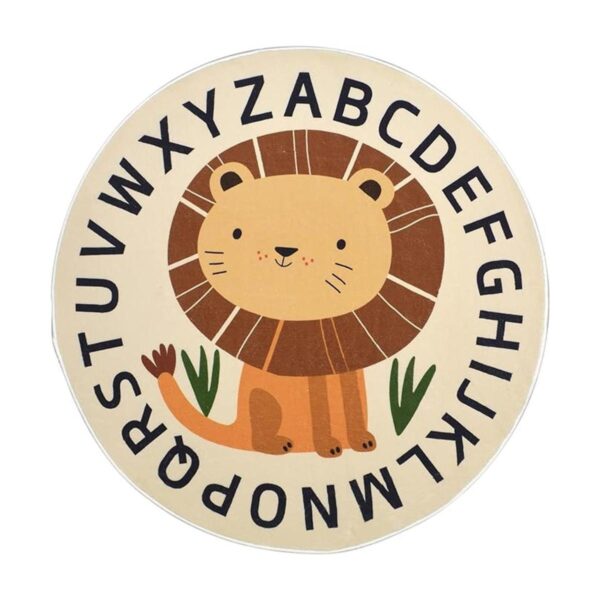 Lacomfy Alfombra de juego de animales para niños alfombra_2
