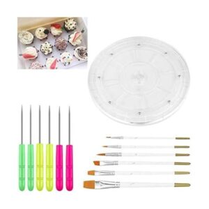 Kit de decoración de galletas que incluye 1 plato_1