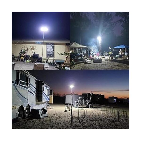 Conpex Luces LED telescópicas de camping de 15000 lm_2