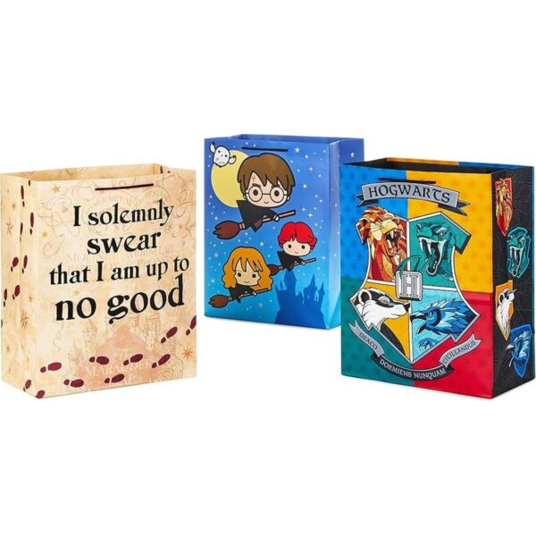 Hallmark Paquete de bolsa de regalo grande de Harry Potter_1