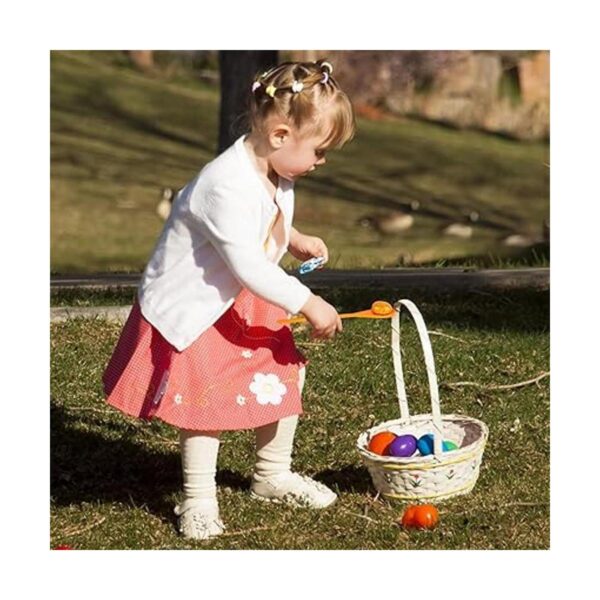 Juego de 6 jugadores de huevos de Pascua y cuchara regalo_6