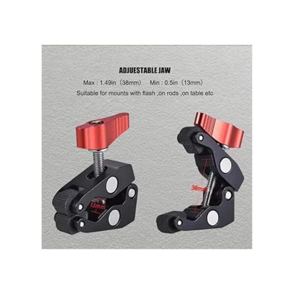 POYINCO Ballhead Arm Super Clamp Mount Adaptador de cabeza_2