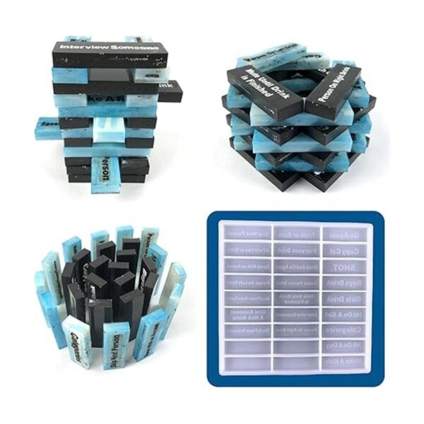 Moldes de resina moldes de silicona para juegos juego de