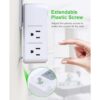 EyGde Extensor de enchufe múltiple con enchufe giratorio_4