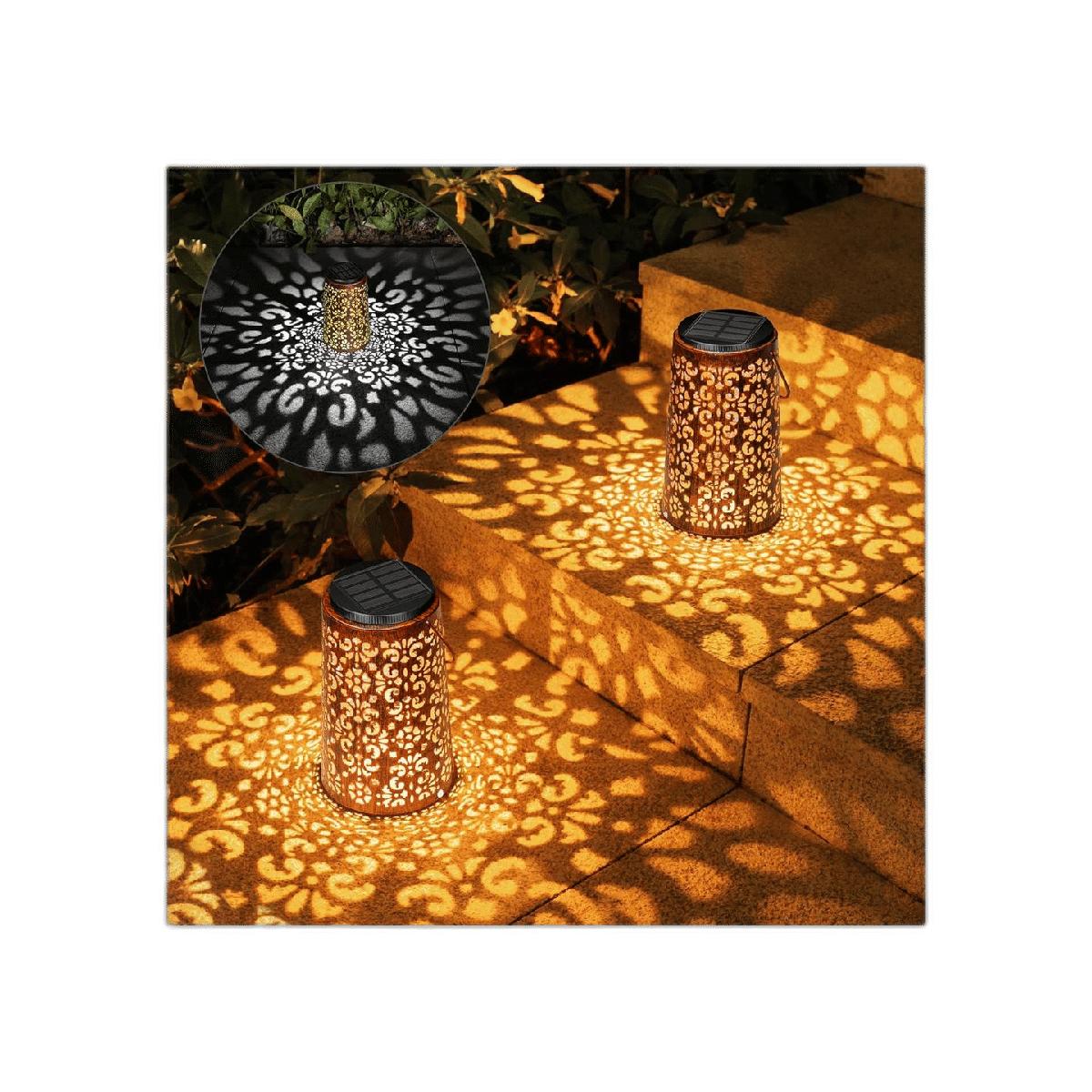 Linterna solar Luces solares colgantes al aire libre