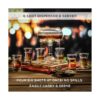 JoyJolt Dispensador de 6 vasos de chupito y vaso de_3