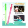 Inscraft 30 Pack 14 Big Bubble Wands 8 Colors Bulk for