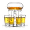 JoyJolt Dispensador de 6 vasos de chupito y vaso de_1