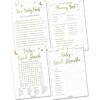 Juegos de baby shower para niño o niña juego de 4 juegos_1