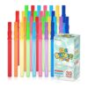 Inscraft 30 Pack 14 Big Bubble Wands 8 Colors Bulk for