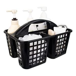 Cesta de ducha portátil con compartimentos organizador de_1